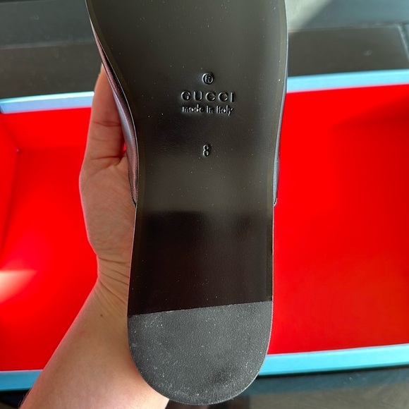 Gucci Leather Slides - Picture 6 of 9